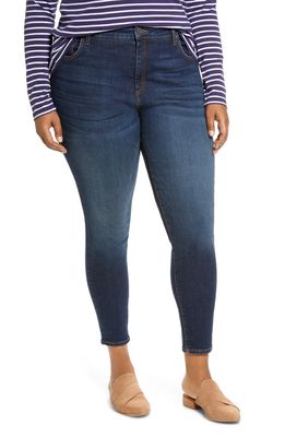 KUT from the Kloth Donna High Waist Ankle Skinny Jeans in Civic