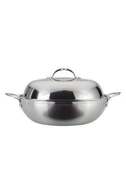 Hestan ProBond 14-Inch Wok with Lid in Stainless Steel