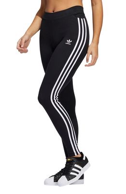 adidas Classic 3-Stripes Tights in Black