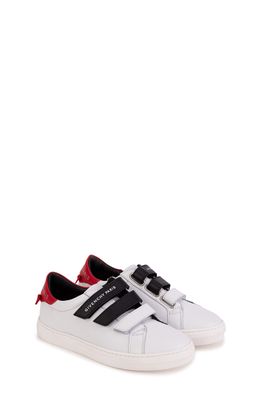 GIVENCHY KIDS Givenchy Logo Strap Sneaker in White