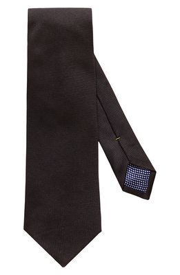 Eton Silk Tie in Black