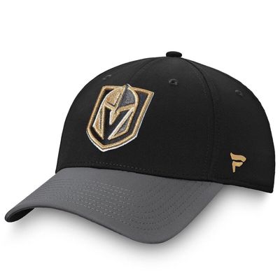 Men's Fanatics Branded Black/Charcoal Vegas Golden Knights Hometown Flex Hat