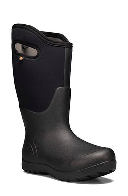 Bogs Neo Classic Waterproof Knee High Rain Boot in Black