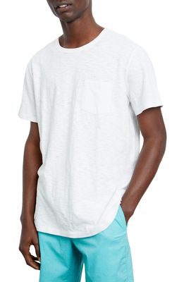 Rails Skipper Slub Pocket T-Shirt in White