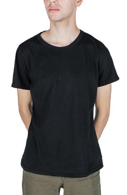 Imperfects Shop Solid Crewneck T-Shirt in Jet Black