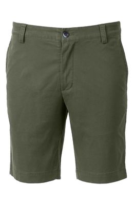 Cutter & Buck Voyager Chino Shorts in Caper Green