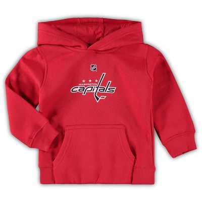 Outerstuff Toddler Red Washington Capitals Primary Logo Pullover Hoodie