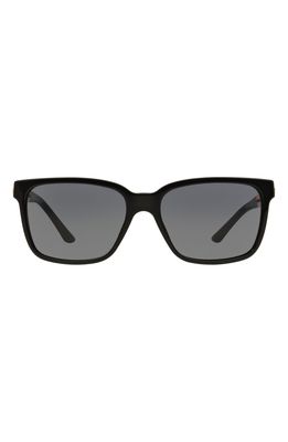 Versace Rock Icon 58mm Sunglasses in Black