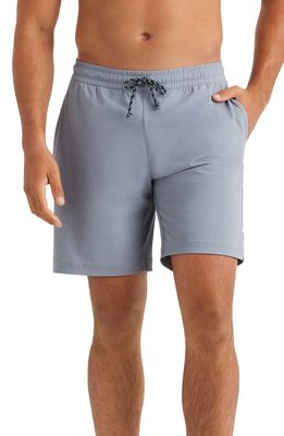 Rhone All Time Performance Resort Shorts in Smoked Pearl