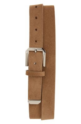 Brunello Cucinelli Leather Belt in C8186-Tobacco