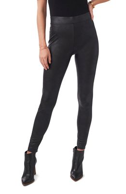 Vince Camuto Faux Leather Leggings in Rich Black