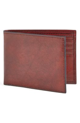 Bosca Old Leather Deluxe Wallet in Dark Brown