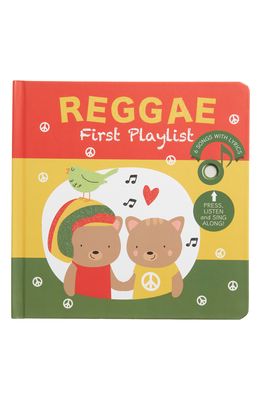 CALIS BOOKS 'Reggae First Playlist' Sing-Along Board Book in Red