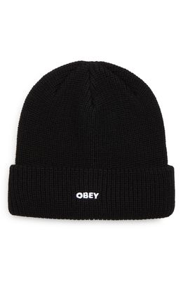 Obey Future Beanie in Black