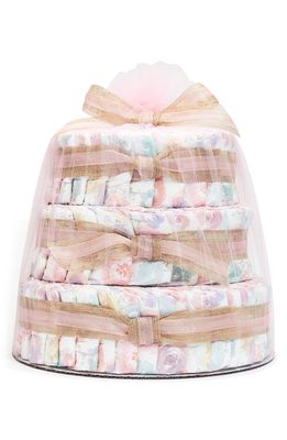 The Honest Company Large Diaper Cake in Rose Blossom