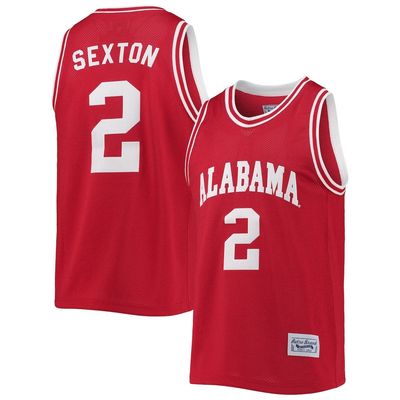 Men's Original Retro Brand Collin Sexton Crimson Alabama Crimson Tide Commemorative Classic Basketball Jersey
