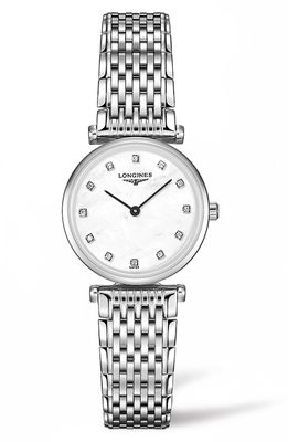 La Grande Classique de Longines Diamond Bracelet Watch