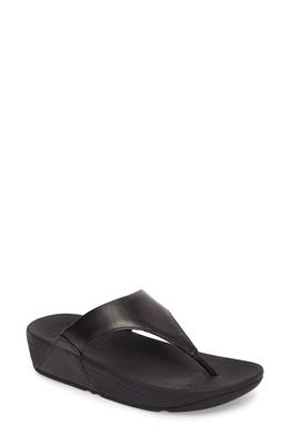 FitFlop Lulu Flip Flop in Black