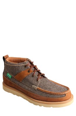 Twisted X 4" Wedge Sole Boot in Dust Brown