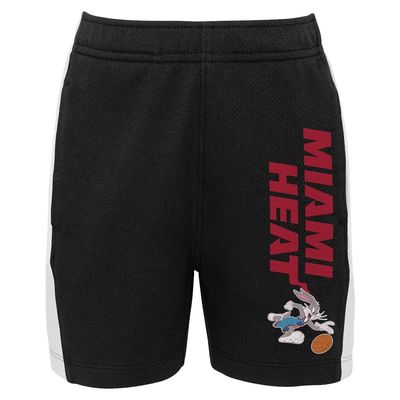 Outerstuff Youth Black Miami Heat Space Jam 2 Slam Dunk Mesh Shorts