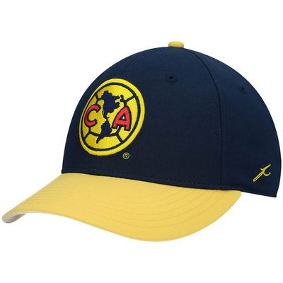 FAN INK Men's Navy/Yellow Club America Core Snapback Hat