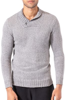 Threads 4 Thought Shawl Collar Sweater in Heather Fossil