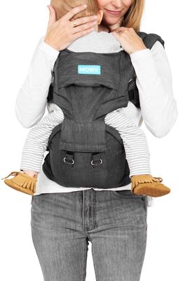 MOBY 2-in-1 Baby Carrier & Hip Seat in Grey