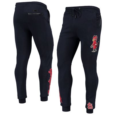 Men's Pro Standard Navy St. Louis Cardinals Logo Jogger Pants