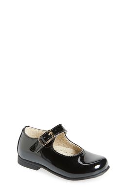 Footmates Laura Mary Jane Shoe in Black Patent