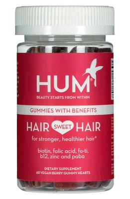 Hum Nutrition Hair Sweet Hair Vegan Gummies Length & Strength Dietary Supplement
