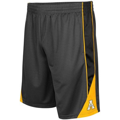 Men's Colosseum Charcoal Appalachian State Mountaineers Turnover Shorts