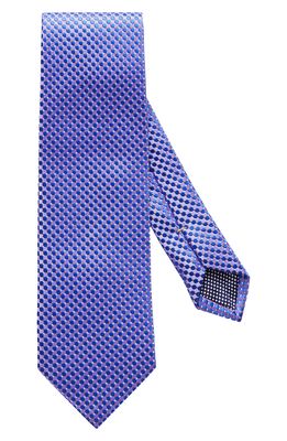 Eton Microdot Silk Tie in Purple