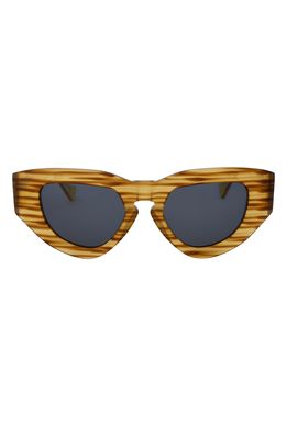 Grey Ant 50mm Cat Eye Sunglasses in Tortoise/Blue