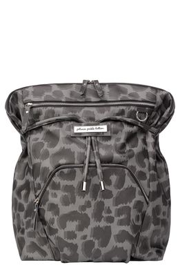 Petunia Pickle Bottom Convertible Diaper Backpack in Shadow Leopard