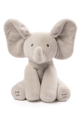 Baby Gund Flappy The Elephant Musical Stuffed Animal in Grey