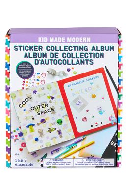 Kid Made Modern Sticker Collecting Album in Multi