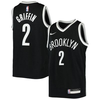 Youth Nike Blake Griffin Black Brooklyn Nets 2020/21 Swingman Jersey - Icon Edition