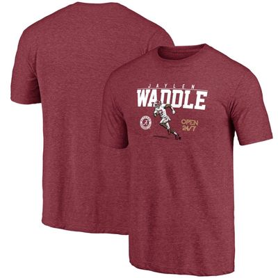 BREAKINGT Men's Jaylen Waddle Crimson Alabama Crimson Tide 2021 Draft Class Player Graphic T-Shirt