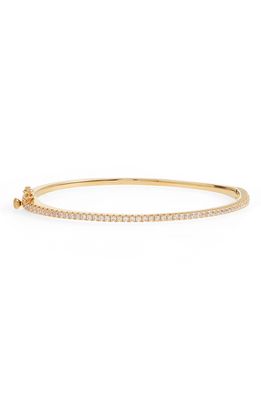 Nordstrom Delicate Cubic Zirconia Bangle in Clear- Gold