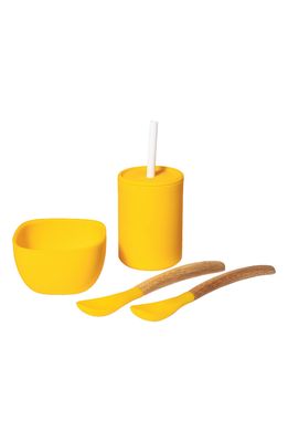 Avanchy La Petite Essential Collections Baby Feeding Dish Set in Yellow