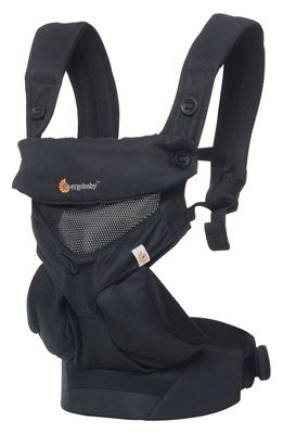ERGObaby Four Position 360 - Cool Air Baby Carrier in Onyx Black