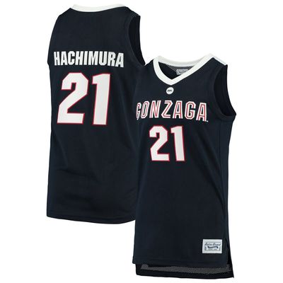 Men's Original Retro Brand Rui Hachimura Navy Gonzaga Bulldogs Alumni Basketball Jersey