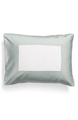 SFERRA Casida Boudoir Pillow in White/Seagreen
