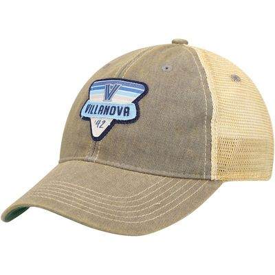 LEGACY ATHLETIC Men's Gray Villanova Wildcats Legacy Point Old Favorite Trucker Snapback Hat