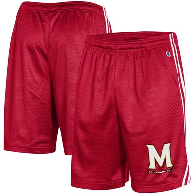 Men's Champion Red Maryland Terrapins Team Lacrosse Shorts
