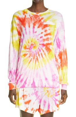 Stella McCartney Splatter Tie Dye Wool Sweater in Multicolor
