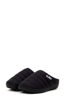 SUBU Indoor/Outdoor Slipper in Black