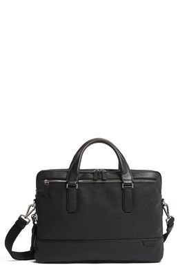 Tumi Sycamore Slim Leather Briefcase in Black