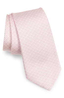 Ted Baker London Geometric Silk Tie in Pink