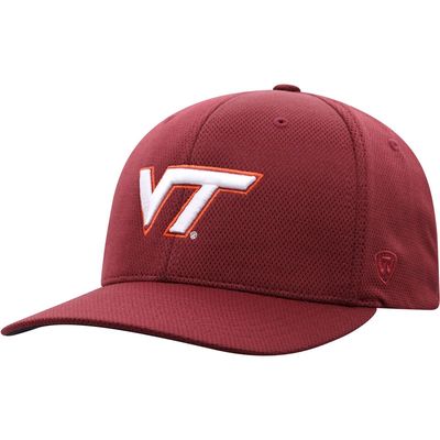 Men's Top of the World Maroon Virginia Tech Hokies Reflex Logo Flex Hat